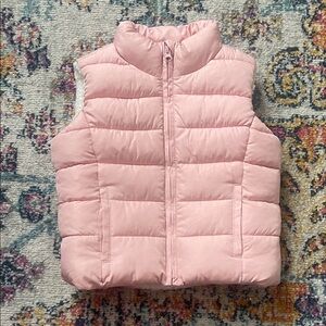 Gap Girls Pink Puffer Vest